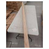 10 Pieces Oak Base, 8ft L x 2 3/4 H, 80 Linear Feet