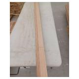9 Pieces Oak Trim, 7ft L x 2 1/4 H, 63 Linear Feet