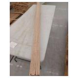 10 Pieces Oak Casing, 7ft L x 2 1/4 H, 70 Linear Feet