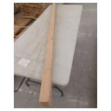 10 Pieces Oak Casing, 7ft L x 2 1/4 H, 70 Linear Feet