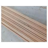 10 Pieces Oak Casing, 7ft L x 2 1/4 H, 70 Linear Feet