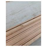 10 Pieces Oak Casing, 7ft L x 2 1/4 H, 70 Linear Feet