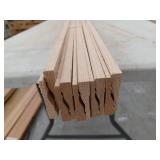 10 Pieces Oak Casing, 7ft L x 2 1/4 H, 70 Linear Feet