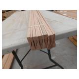 10 Pieces Oak Casing, 7ft L x 2 1/4 H, 70 Linear Feet