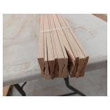 10 Pieces Oak Casing, 7ft L x 2 1/4 H, 70 Linear Feet