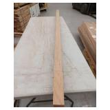 10 Pieces Oak Casing, 7ft L x 2 1/4 H, 70 Linear Feet