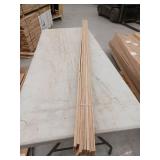 10 Pieces Oak Casing, 7ft L x 2 1/4 H, 70 Linear Feet