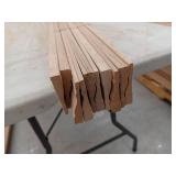 10 Pieces Oak Casing, 7ft L x 2 1/4 H, 70 Linear Feet