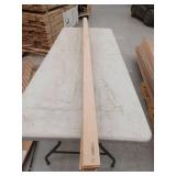 10 Pieces Oak Casing, 7ft L x 2 1/4  H, 70 Linear Feet