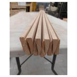 10 Pieces Oak Casing, 7ft L x 2 1/4 H, 70 Linear Feet