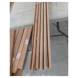 10 Pieces Oak Base, 8ft L x 2 7/8 H, 80 Linear Feet