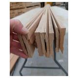 10 Pieces Oak Base, 8ft L x 2 3/4 H, 80 Linear Feet