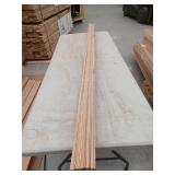 10 Pieces Oak Casing, 7ft L x 2 1/4 H, 70 Linear Feet