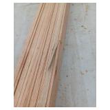 10 Pieces Oak Casing, 7ft L x 2 1/4 H, 70 Linear Feet