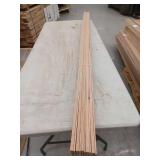 10 Pieces Oak Casing, 7ft L x 2 1/4 H, 70 Linear Feet