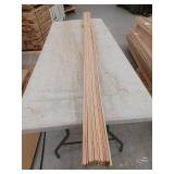 10 Pieces Oak Casing, 7ft L x 2 5/16 H, 70 Linear Feet