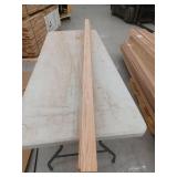 10 Pieces Oak Casing, 7ft L x 2 1/4 H, 70 Linear Feet