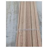 10 Pieces Oak Casing, 7ft L x 2 1/4 H, 70 Linear Feet