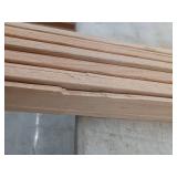 10 Pieces Oak Casing, 7ft L x 2 1/4 H, 70 Linear Feet