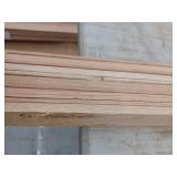 10 Pieces Oak Casing, 7ft L x 2 1/4 H, 70 Linear Feet