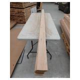 10 Pieces Oak Base, 8ft L x 3 1/4 H, 80 Linear Feet