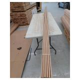 10 Pieces Oak Base, 12ft L x 2 3/4 H, 120 Linear Feet