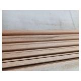 10 Pieces Oak Base, 12ft L x 2 3/4 H, 120 Linear Feet