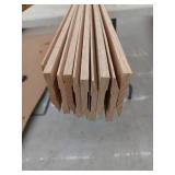 10 Pieces Oak Base, 12ft L x 2 3/4 H, 120 Linear Feet