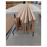 10 Pieces Oak Base, 12ft L x 2 13/16 H, 120 Linear Feet