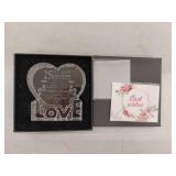 25th Anniversary Crystal Display Gift Set