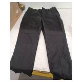 34 x 30 Washed Black Slacks