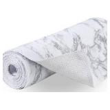 18x96 Marble Pattern Non-Slip Cabinet Liner, Set of 4