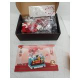 Koi Fish Food Cart Building Block Set