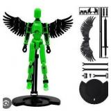 3D Printed Action Figure with Attachable Wings