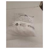 White Cable Knit Hooded Cardigan Size Med