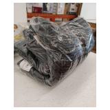 Lot Of 2 Pairs Amazon Essentials Mens Fleece Open Bottom Sweatpant, Washed Black, XLarge