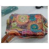 Womens Kalencom Laminated Diaper Bag  14" x 6" x 11"