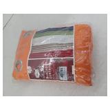 Orange Blackout Curtains - 52x132 inch Length Set of 2 panels