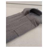 BTFBM Gray Wool Scarf with Contrast Stitching Size Small