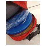 CROWN ME Disc Golf Set with 6 Discs and Starter Disc Golf Bag