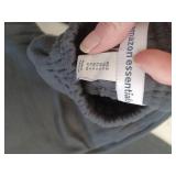 Amazon Essentials Mens Relaxed Joggers Sweatpants, Fleece, Comfortable Fit, Washed Black, Small