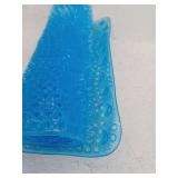 Bathtub Mat Non-Slip with Soft Bristles, Translucent Blue