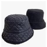 Sukeen Reversible Quilted Sherpa Bucket Hat