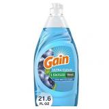 Gain Ultra Liquid Dish Soap, Honey Berry Hula, 21.6 fl oz, 2 Pack