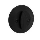 Kwikset 663-514.DS One-Sided Bolt Matte Black, 2 Pack