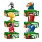 KARAQY 6 Pcs Football Party Favor Boxes