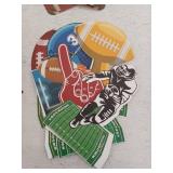 KARAQY 6 Pcs Football Party Favor Boxes