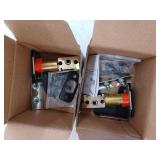 Kwikset 663-514.DS One-Sided Bolt Matte Black, 2 Pack