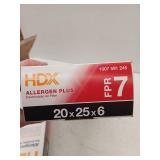 20 in. x 25 in. x 6 in. AprilAire and Space-Gard Replacement Pleated Air Filter (without Frame) FPR 7, MERV 10, 2 Pack