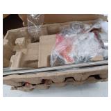 Pavlen 1-Light Brushed Nickel Contemporary Hanging Mini Pendant with Clear Glass Shade